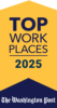 Award for Top Work Places 2025 by the Washington Post